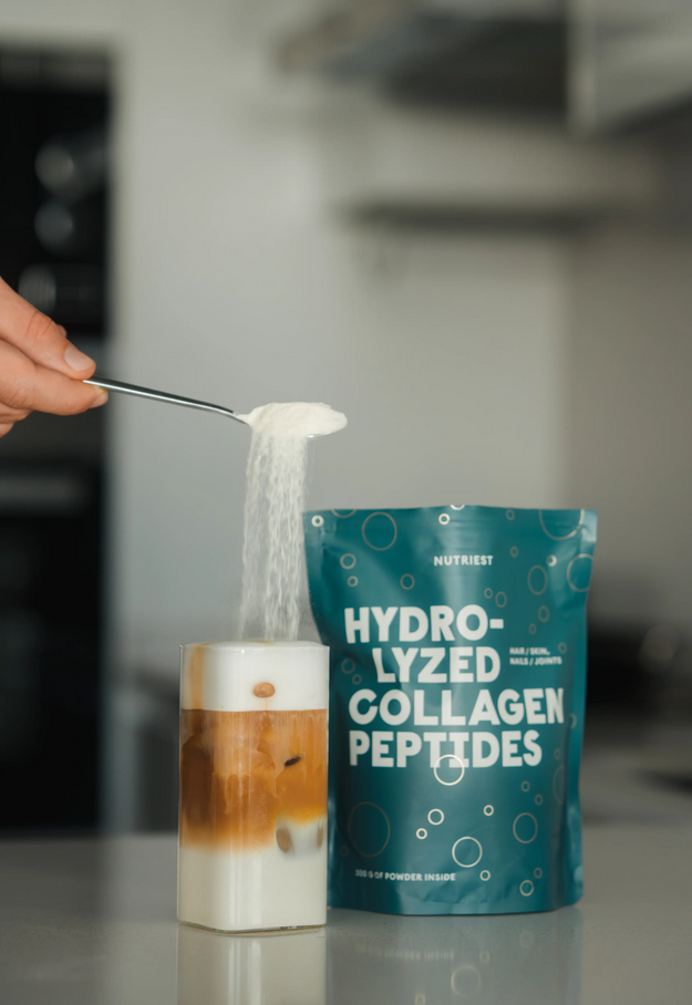Hydrolyzed collagen powder from grass-fed beef