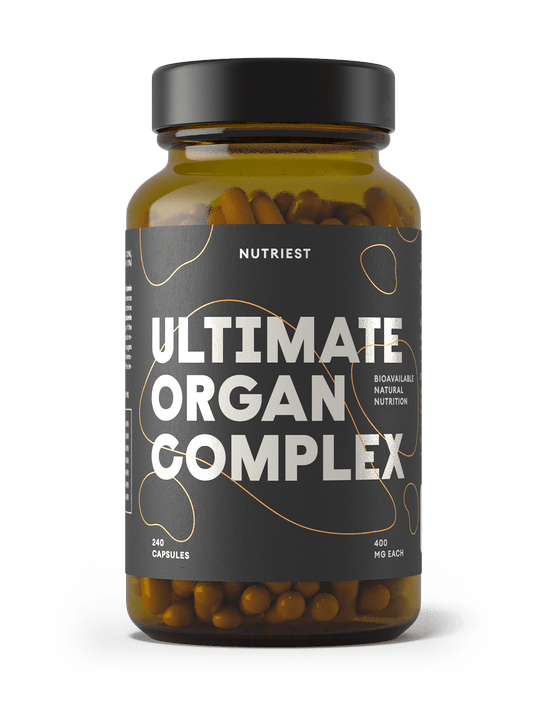 Getrockneter Bio Weiderind Ultimate Organ-Komplex in Kapseln