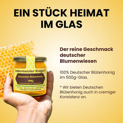Deutscher Blütenhonig 500g online kaufen | Raw Animal