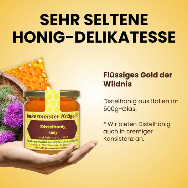 Distelhonig 500g online kaufen | Raw Animal