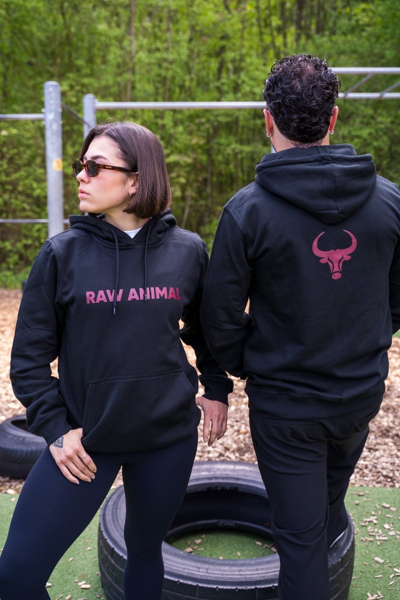 Der Raw Animal Hoody in Schwarz Raw Animal - Raw Animal