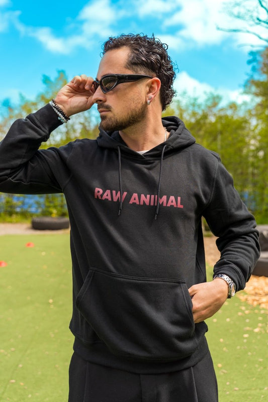 Der Raw Animal Hoody in Schwarz Raw Animal - Raw Animal