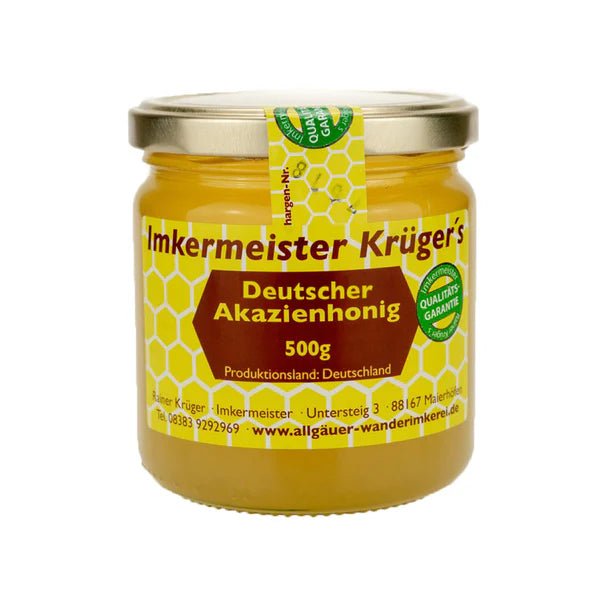 Deutscher Akazienhonig 500g Imkermeister Krüger - Raw Animal