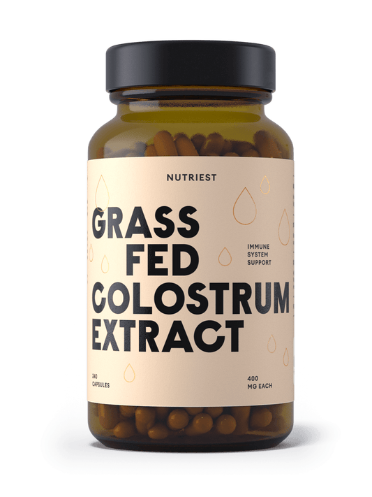 Getrocknetes Weiderind Kolostrum Extrakt in Kapseln NUTRIEST - Raw Animal