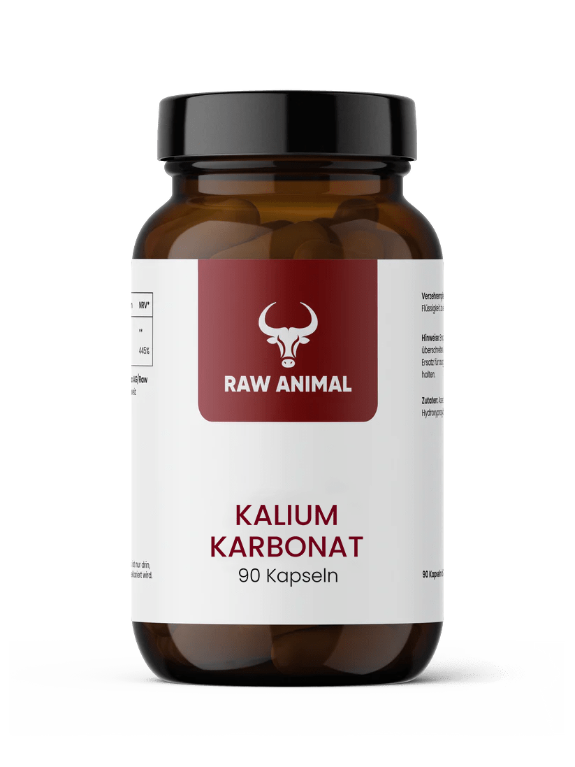 Kalium Karbonat Kapseln Raw Animal - Raw Animal